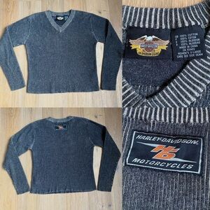 Vintage Harley Davidson Sweater top - women’s Large/XL